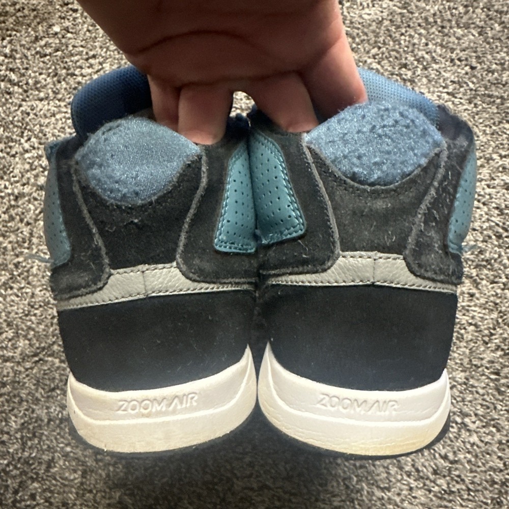 Nike‎ SB Zoom Mogan Mid 2 Shoes Mens Size 9 Black Gray Blue Skate - Picture 9 of 10